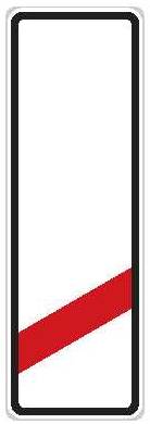 Návěstní deska (80 m)
