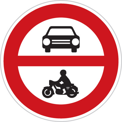 Zákaz vjezdu všech motorových vozidel