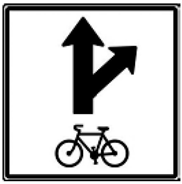 Povolený směr jízdy cyklistů
