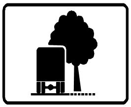 Dopravní značka E13 Text nebo symbol