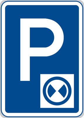 Parkoviště s parkovacím kotoučem