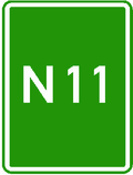 Dopravní značka IS12d Náhradní trasa
